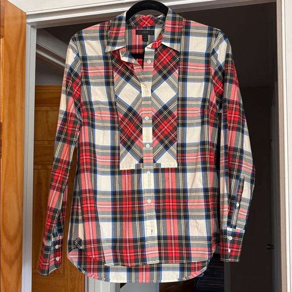 J. Crew Plaid Button Down Shirt - Picture 1 of 4